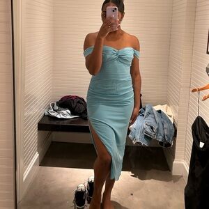 Blue Abercrombie and Fitch Dress
